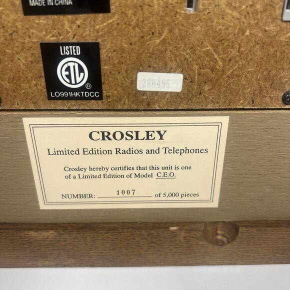 Crosley Limited Edition - 5000 Telephone Fathers Day Commemorative Phone No Box - Picture 6 of 11